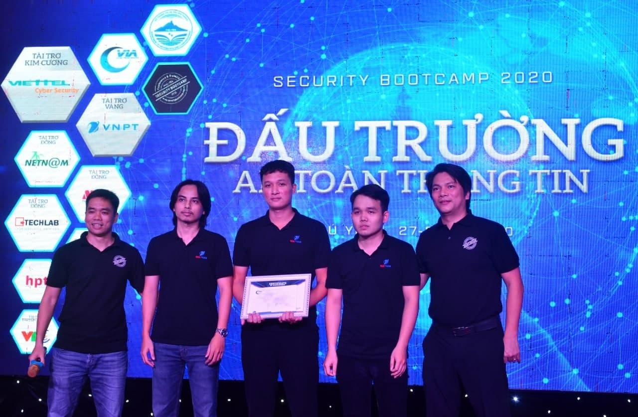 VNPT wins the "Information Security Arena" at Security Bootcamp 2020